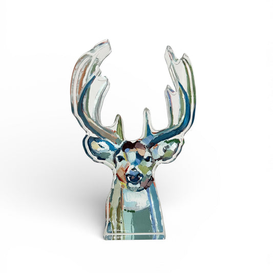 Bucky Deer Acrylic Tabletop Art