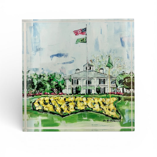 The Clubhouse Acrylic Tabletop Art