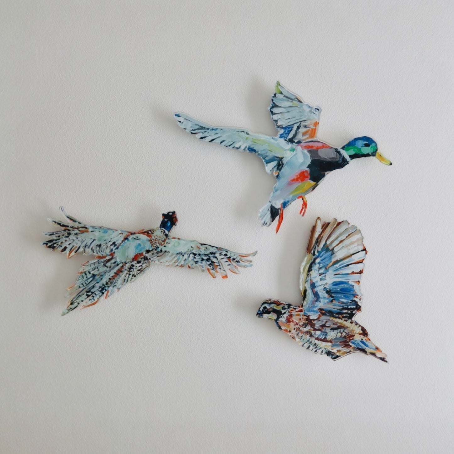 Take Flight Mallard Duck Acrylic Wall Contour