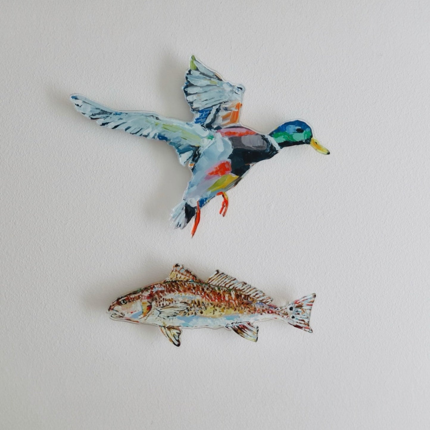 Speckled Sea Trout Acrylic Wall Contour