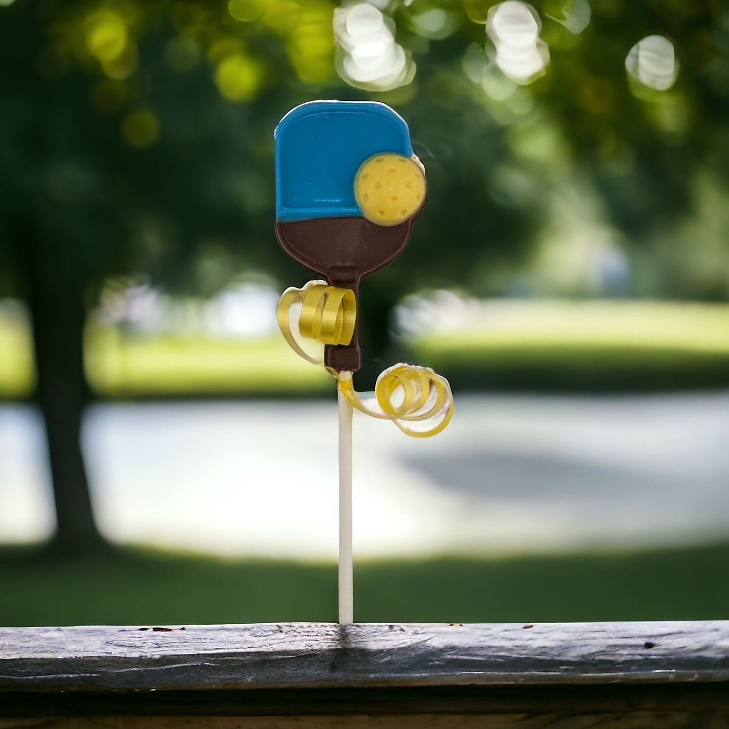 Pickleball Chocolate Lolly