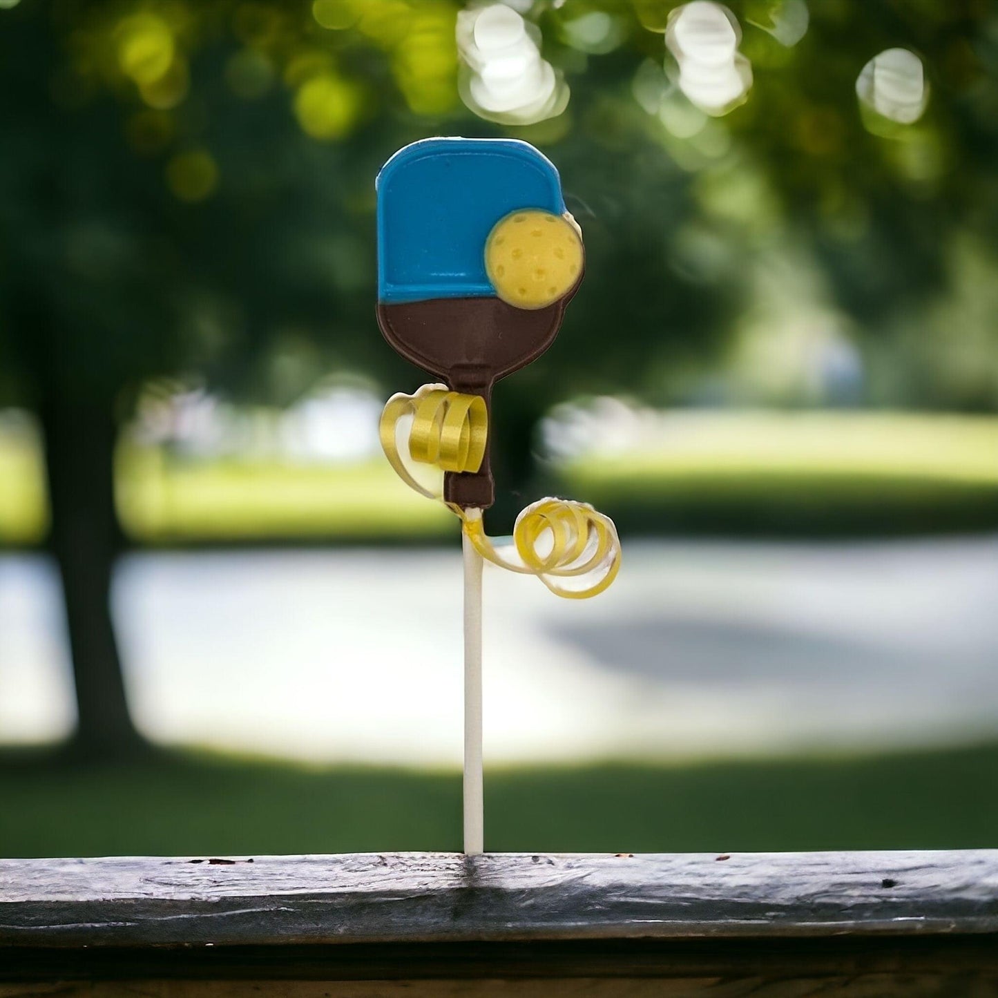 Pickleball Chocolate Lolly
