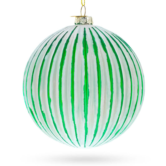Pinyin Oil-paper Umbrella Glass Christmas Ornament