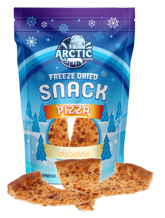 Freeze Dried Thin Crust Cheese Pizza Snack