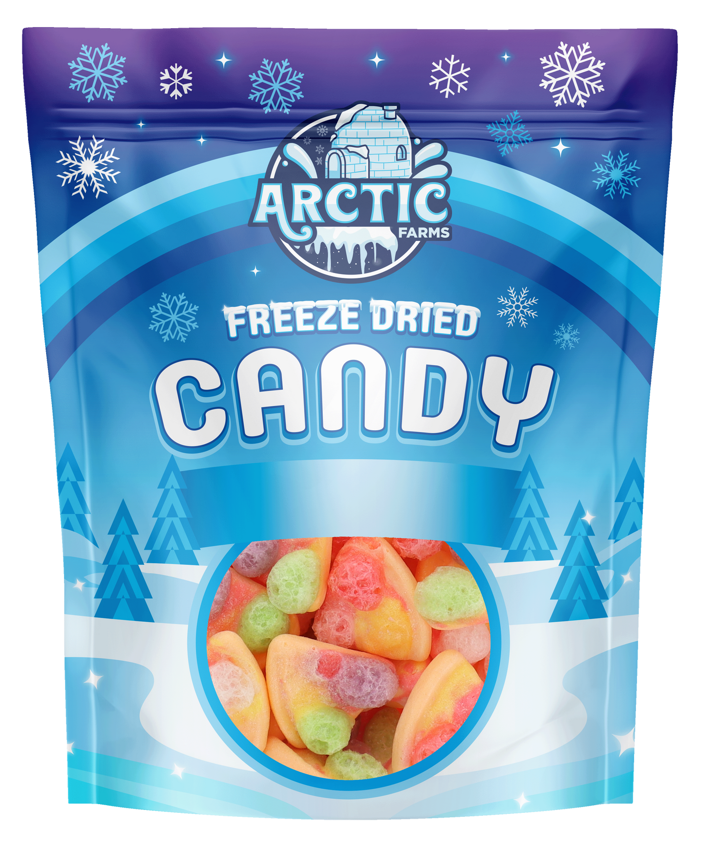 Freeze Dried Gummy Pizza Slices