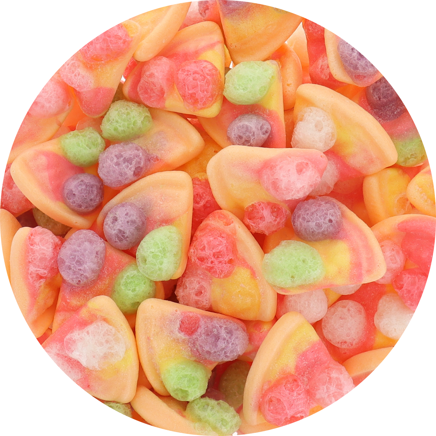 Freeze Dried Gummy Pizza Slices