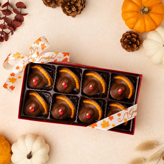 a box of chocolate candies