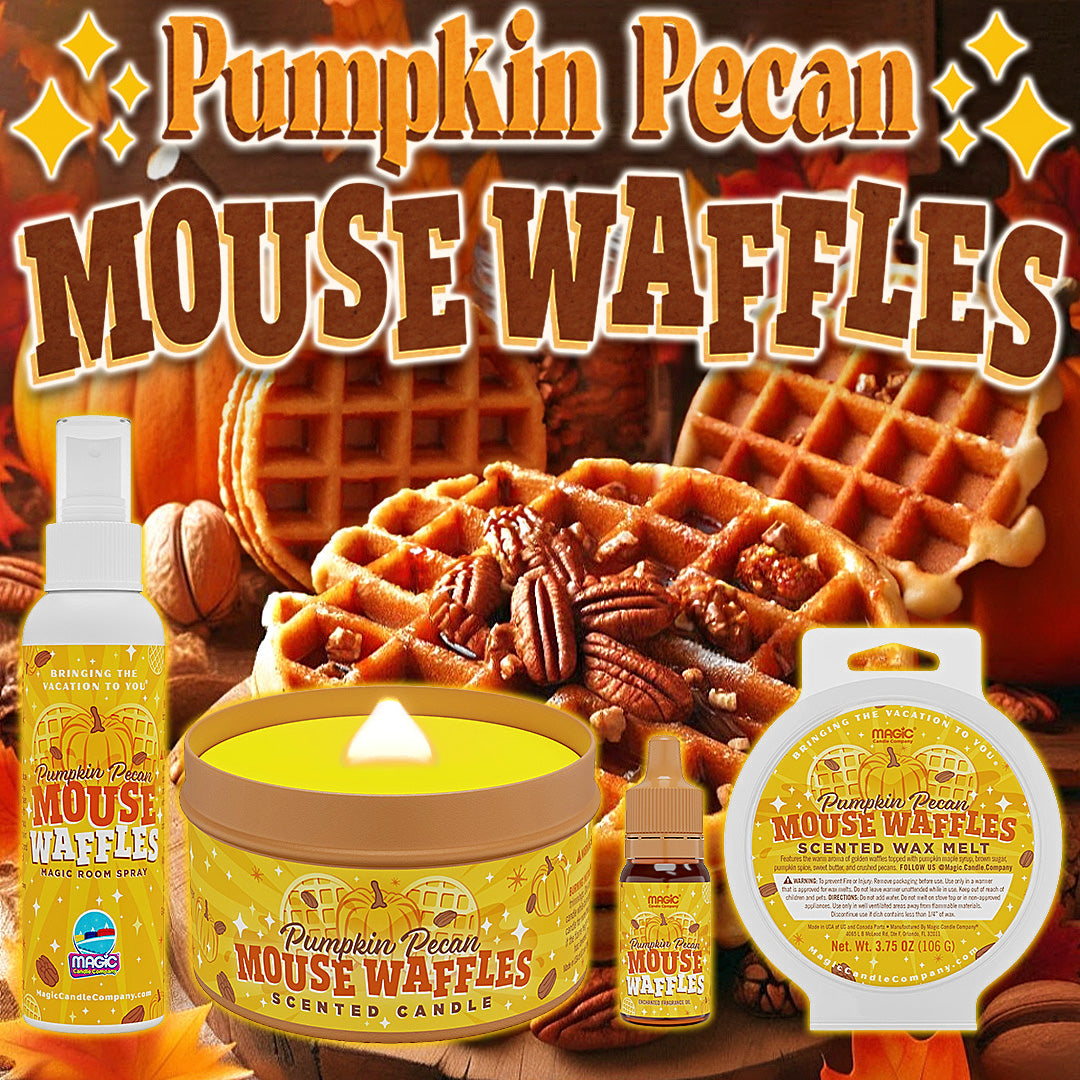 Pumpkin Pecan Mouse Waffles