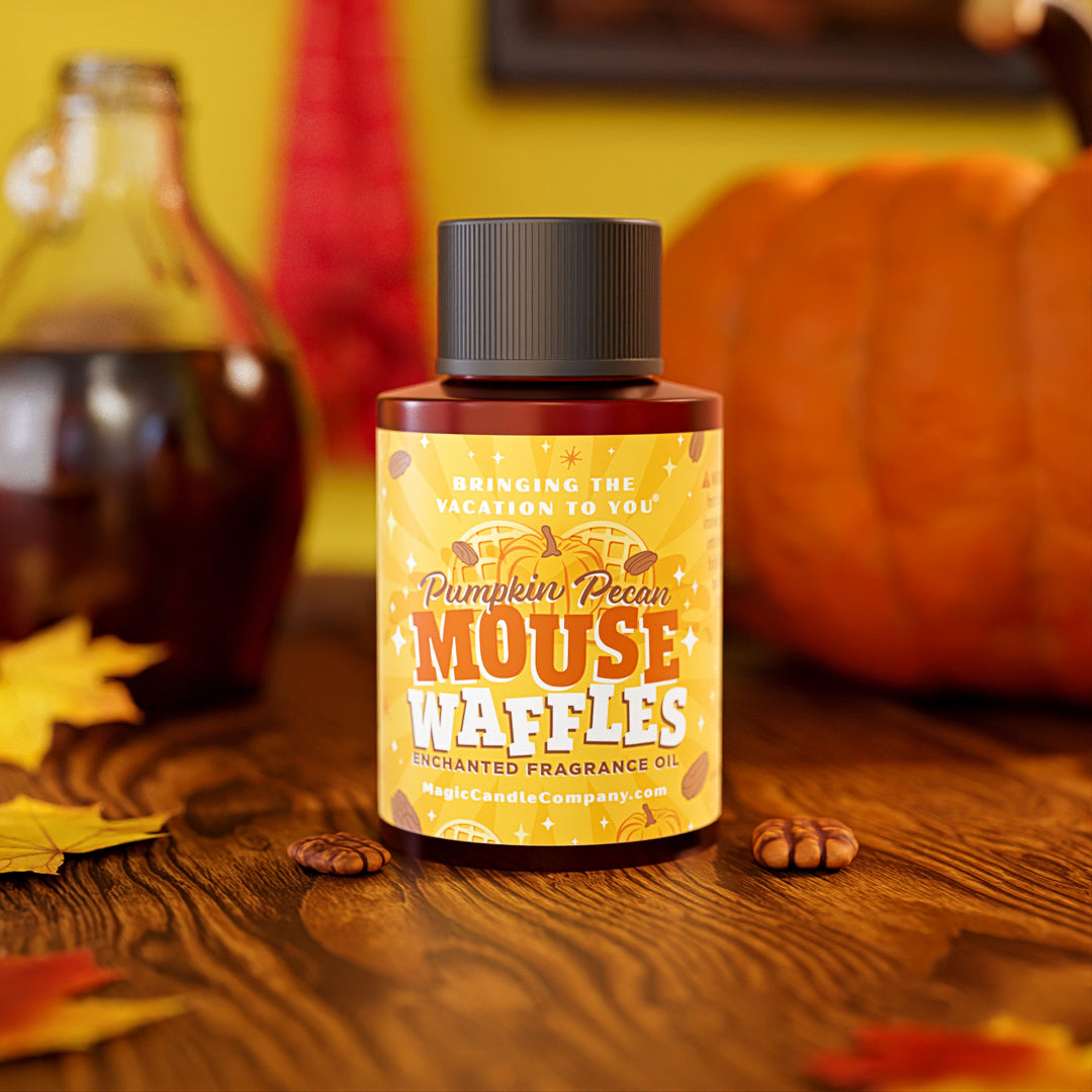 Pumpkin Pecan Mouse Waffles
