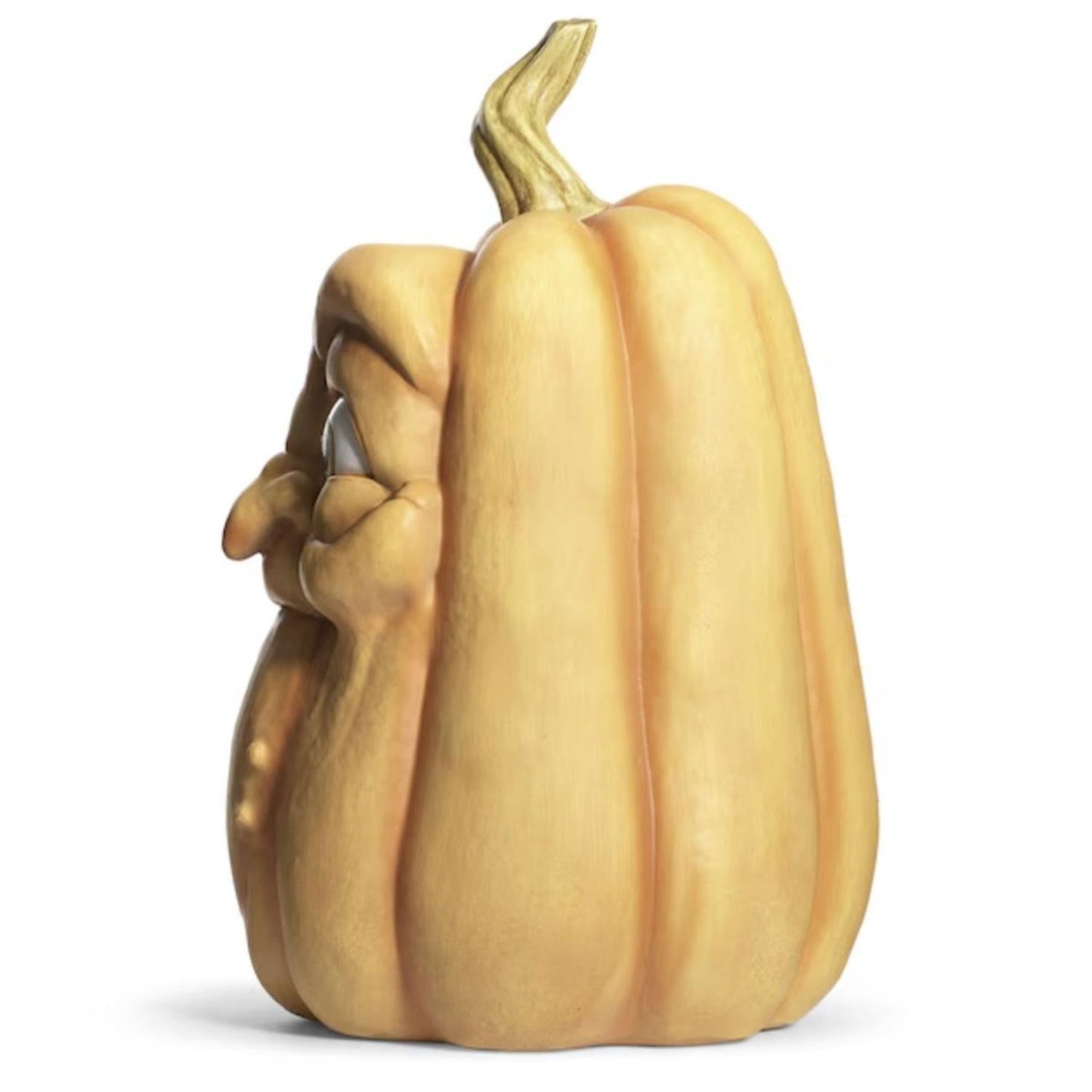 Pumpkin With Old Man Face