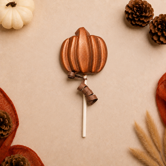 Thanksgiving Pumpkin Lolly - Gold