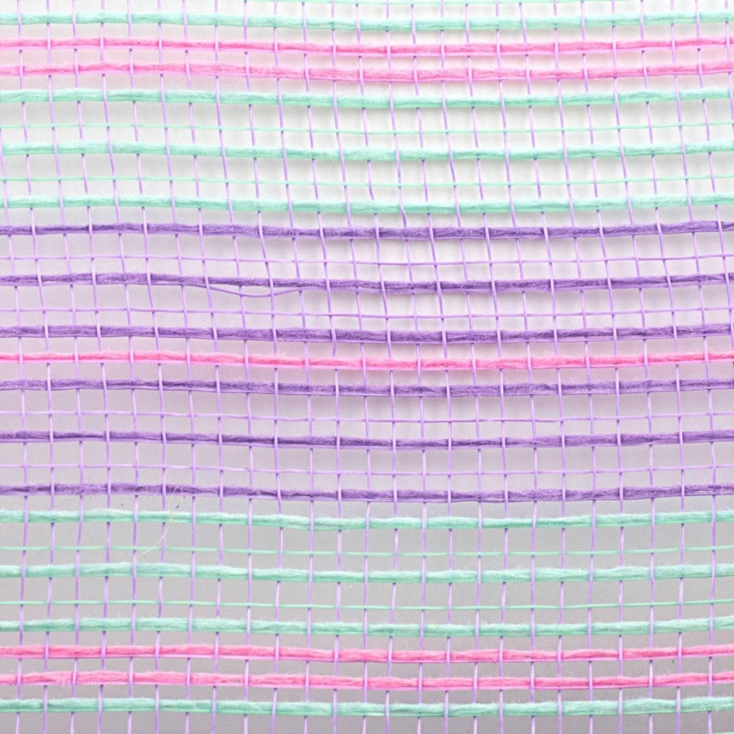 10.5" Mini Stripe Mesh Ribbon: Lavender (10 Yards)