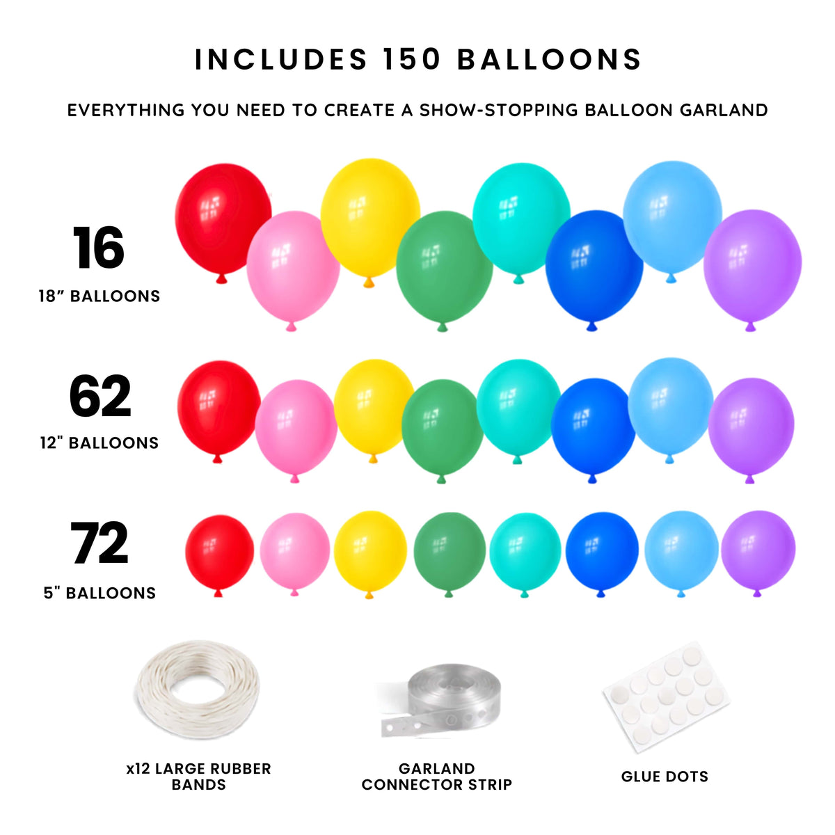 a group of balloons and a string