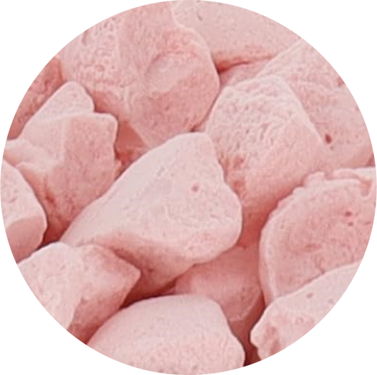 Freeze Dried Ice Cream That Does Not Melt (Bits) Red Raspberry