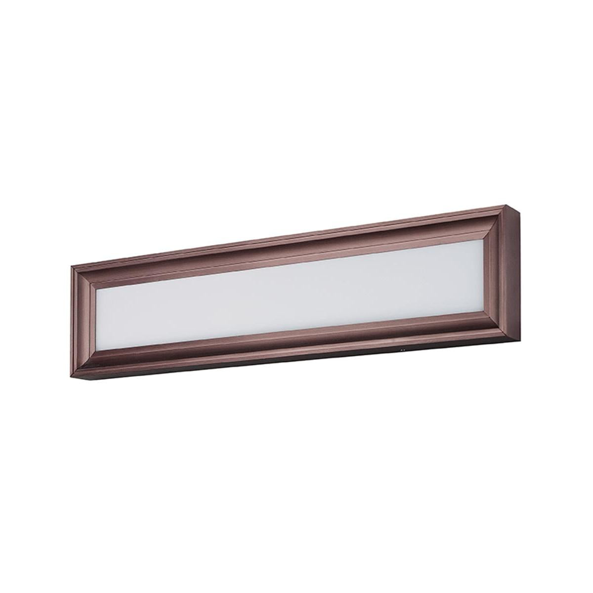 Rembrant 24"W 2-Light LED Bath Vanity Light Fixture Anodized Bronze Finish by Maxim