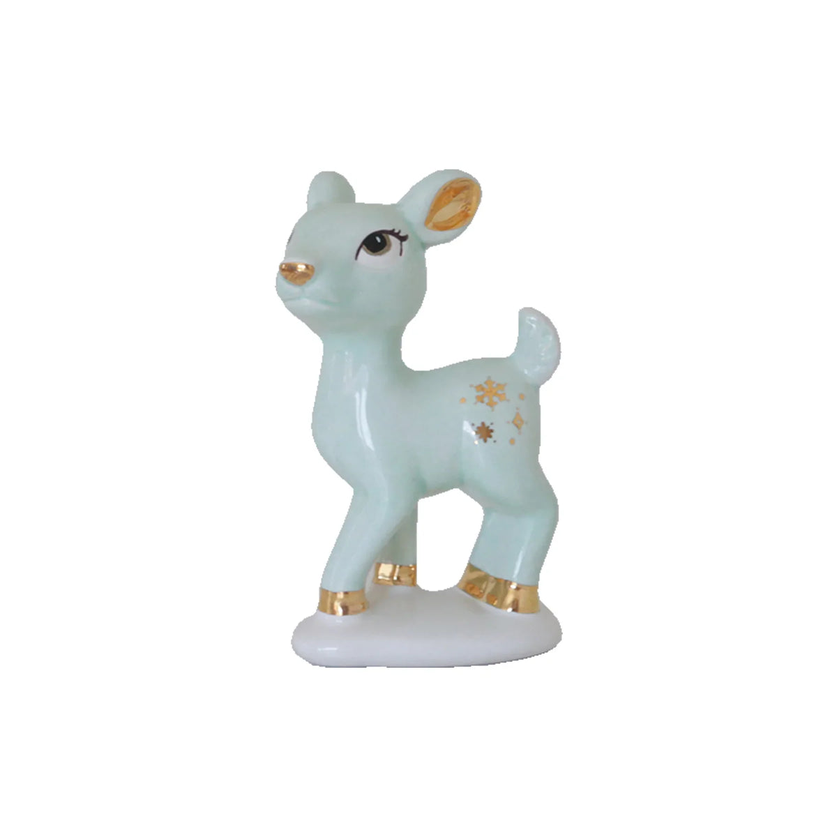 Retro Reindeer Baby in Sea Glass