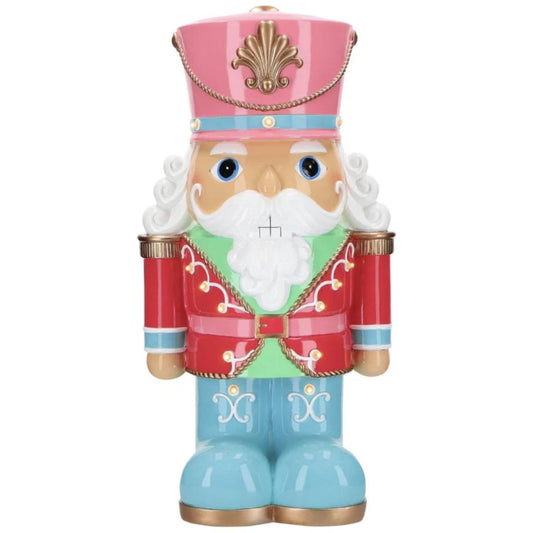 24" Retro Pastel LED Nutcracker