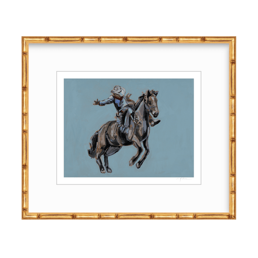 Rodeo Cowboy Fine Art Print