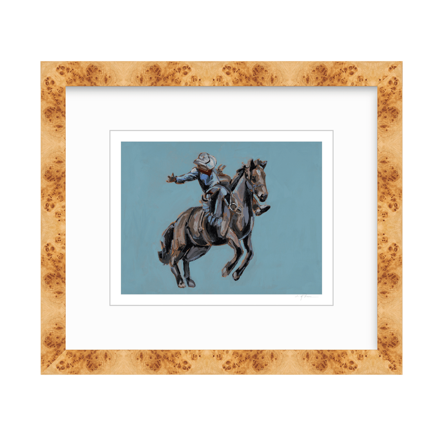 Rodeo Cowboy Fine Art Print