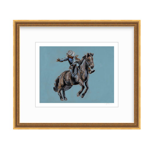 Rodeo Cowboy Fine Art Print