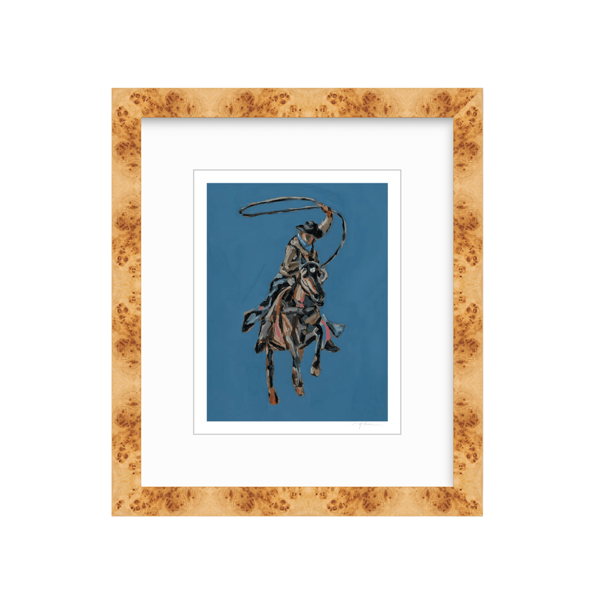 Rodeo Roper Fine Art Print