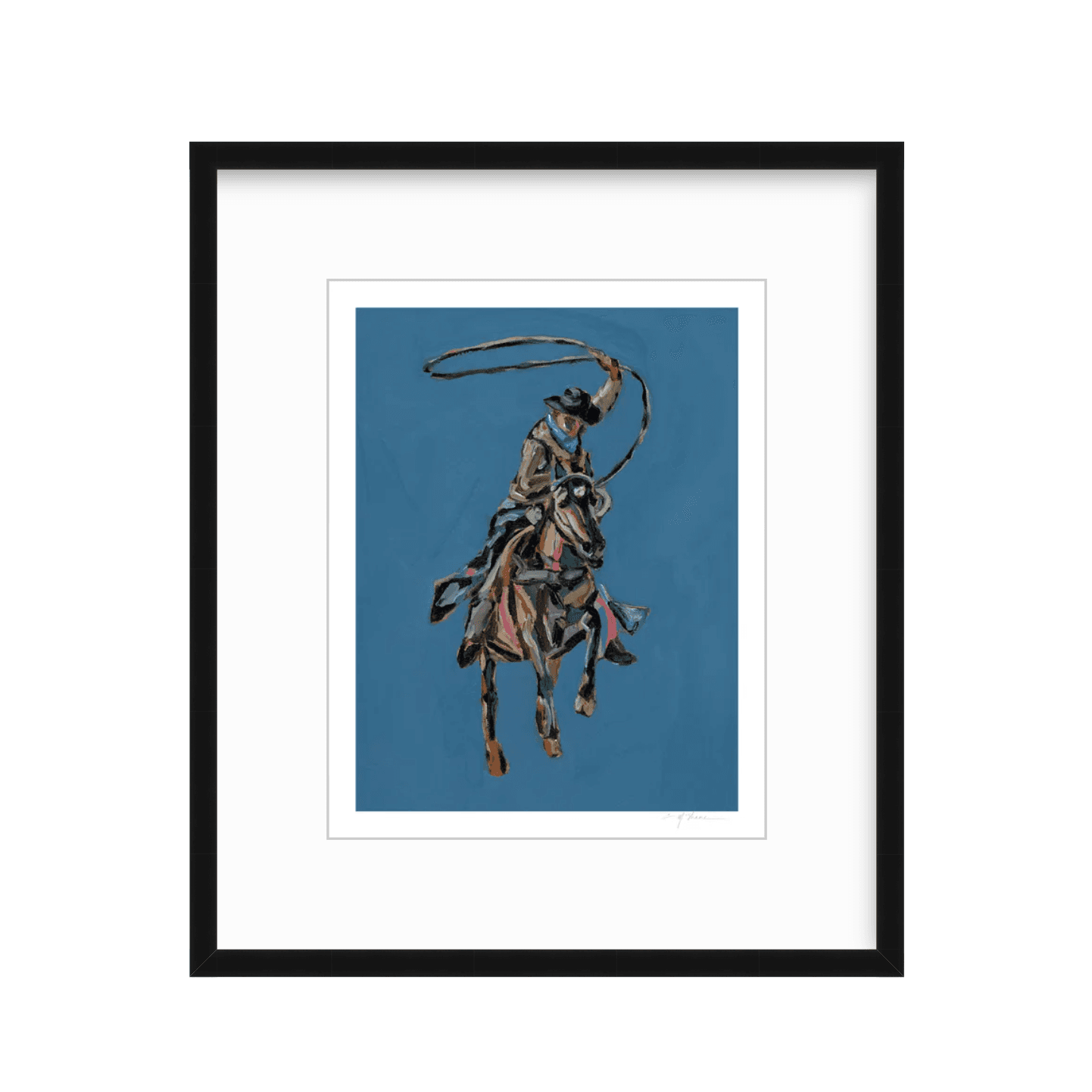 Rodeo Roper Fine Art Print