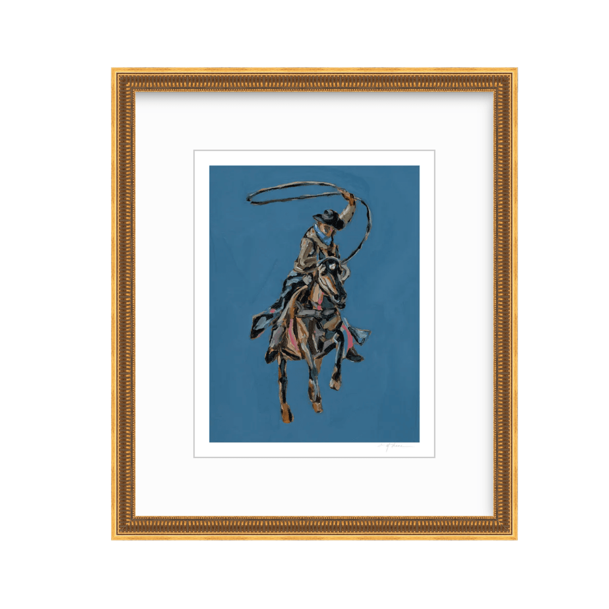 Rodeo Roper Fine Art Print