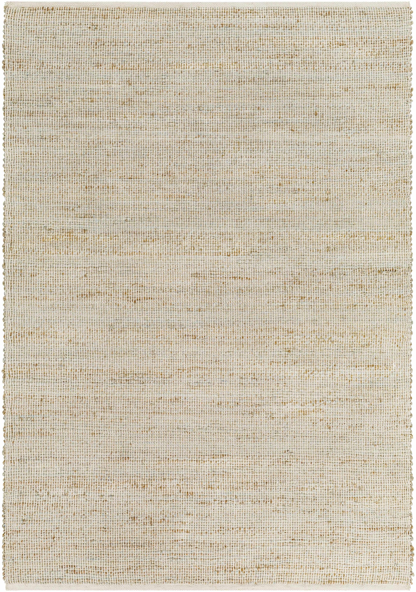 Byrne Beige & Green Jute Rug - Clearance