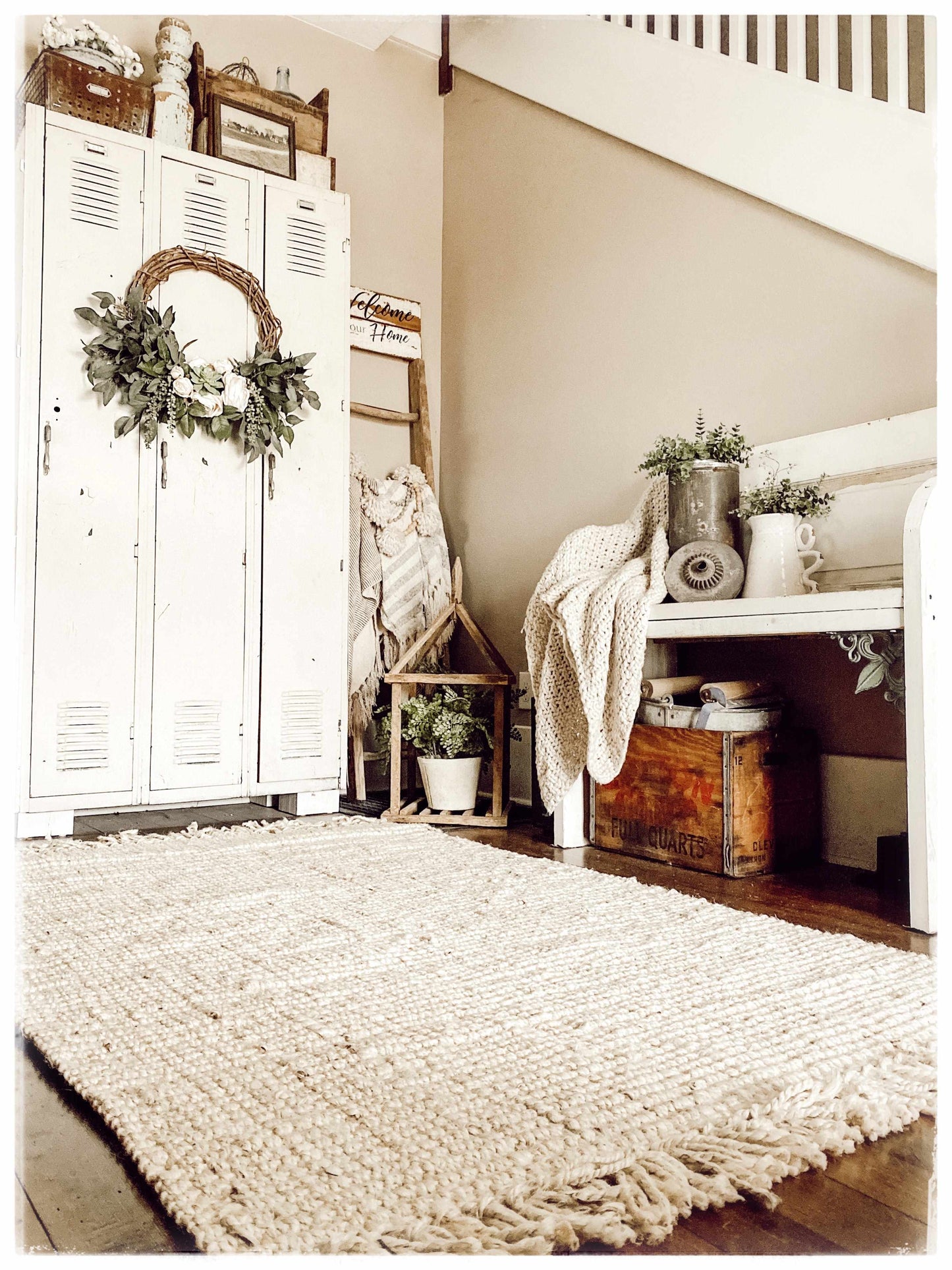 Senneterre Bleached Jute Rug
