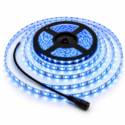 300 LED Strip Light 5M Blue Non-Waterproof Indoor Flexible Lighting