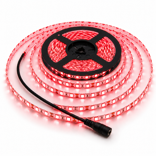 300 LED Strip Light 5M Red Non-Waterproof Indoor Flexible Lighting