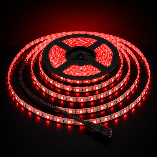 300 LED Strip Light 5M Red Non-Waterproof Indoor Flexible Lighting