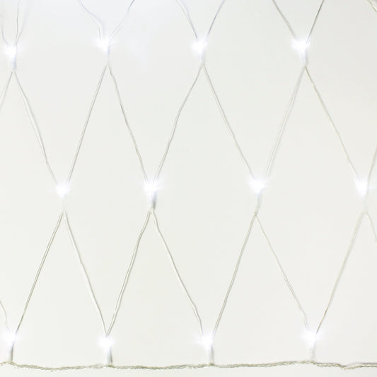 100 LED 4.9ft x 4.9ft Net lights - White