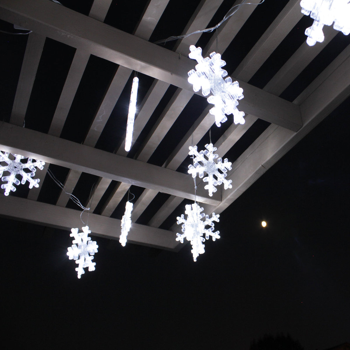 Snowflake Sparkle String Lights