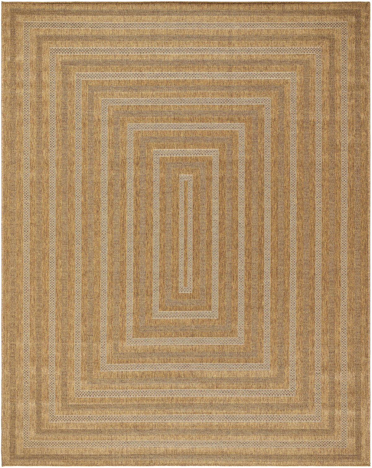 Dyami Flatweave Faux Jute Outdoor Rug