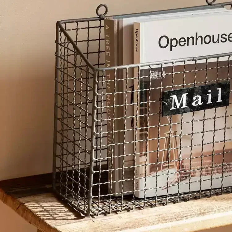 Farmhouse Wire Mail Organizer