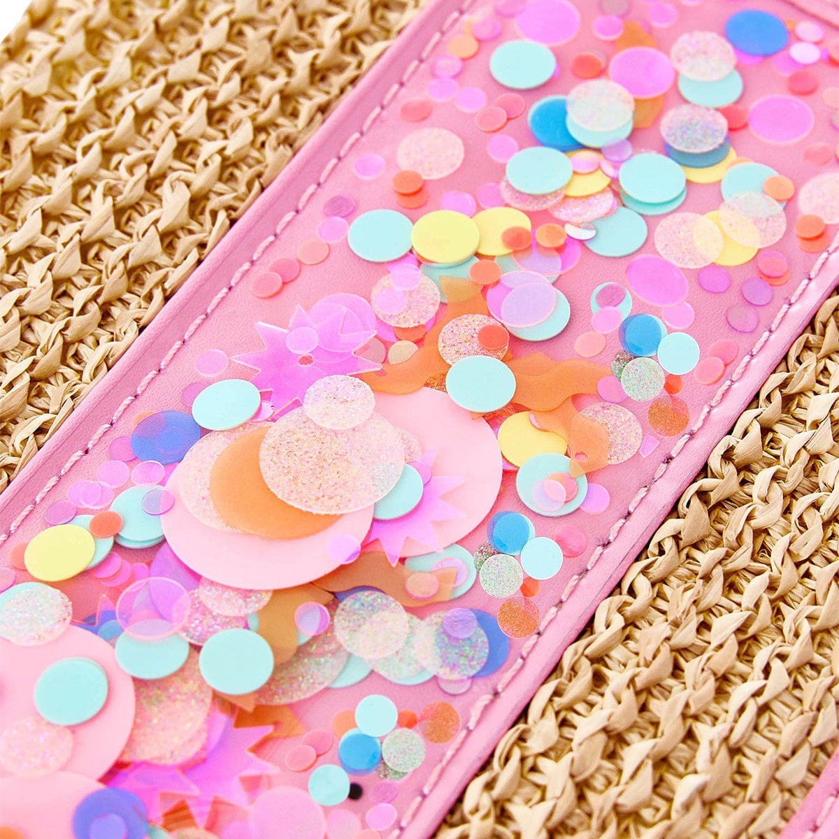 Woven Confetti Passport Holder