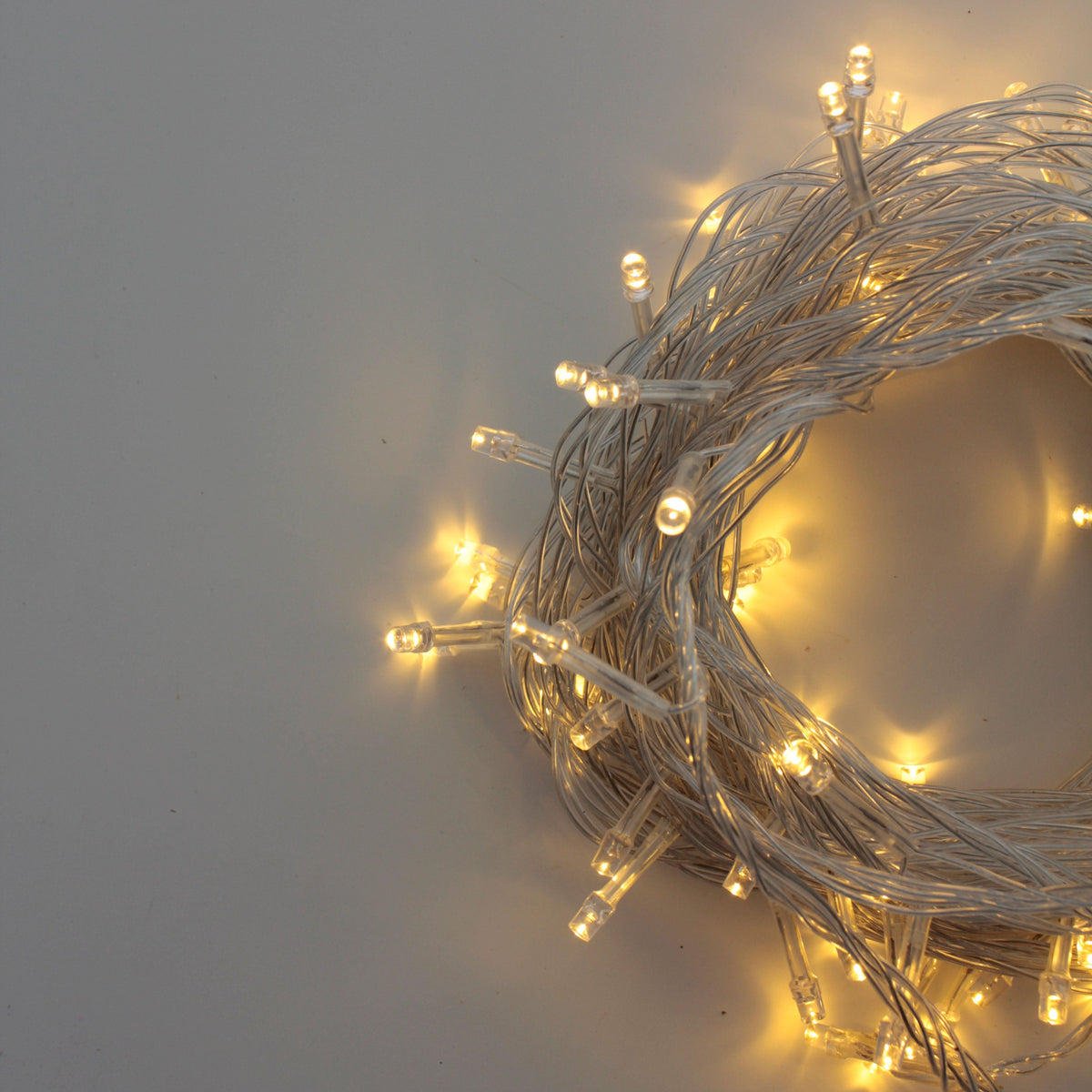 110LED Icicle Lights - Warm White