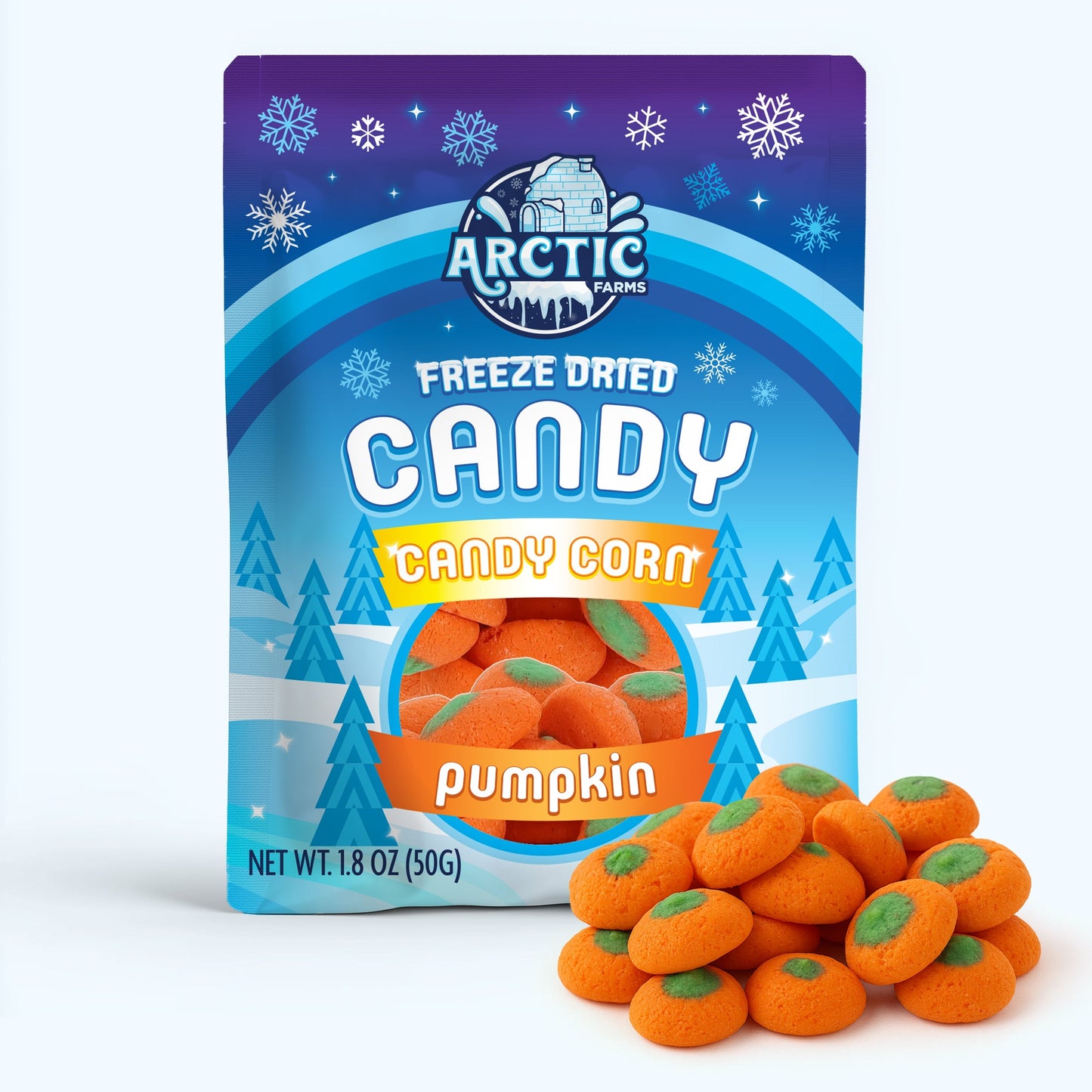 Freeze Dried Candy Corn Halloween Edition