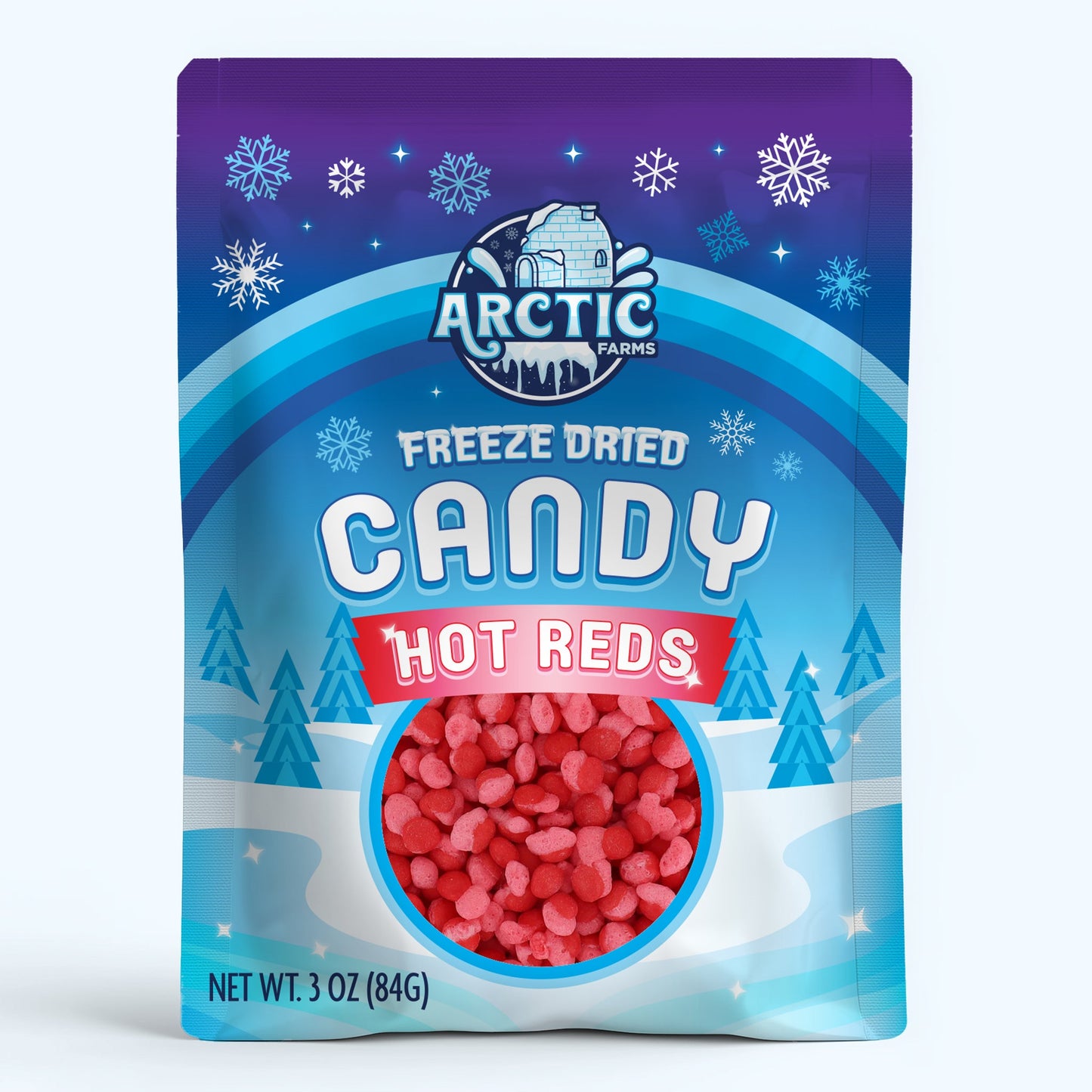 Freeze Dried Hot Reds Candy