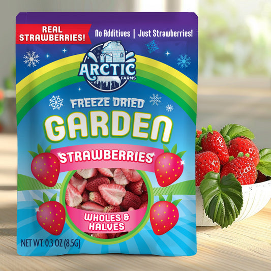 Freeze Dried Strawberries - Wholes & Halves