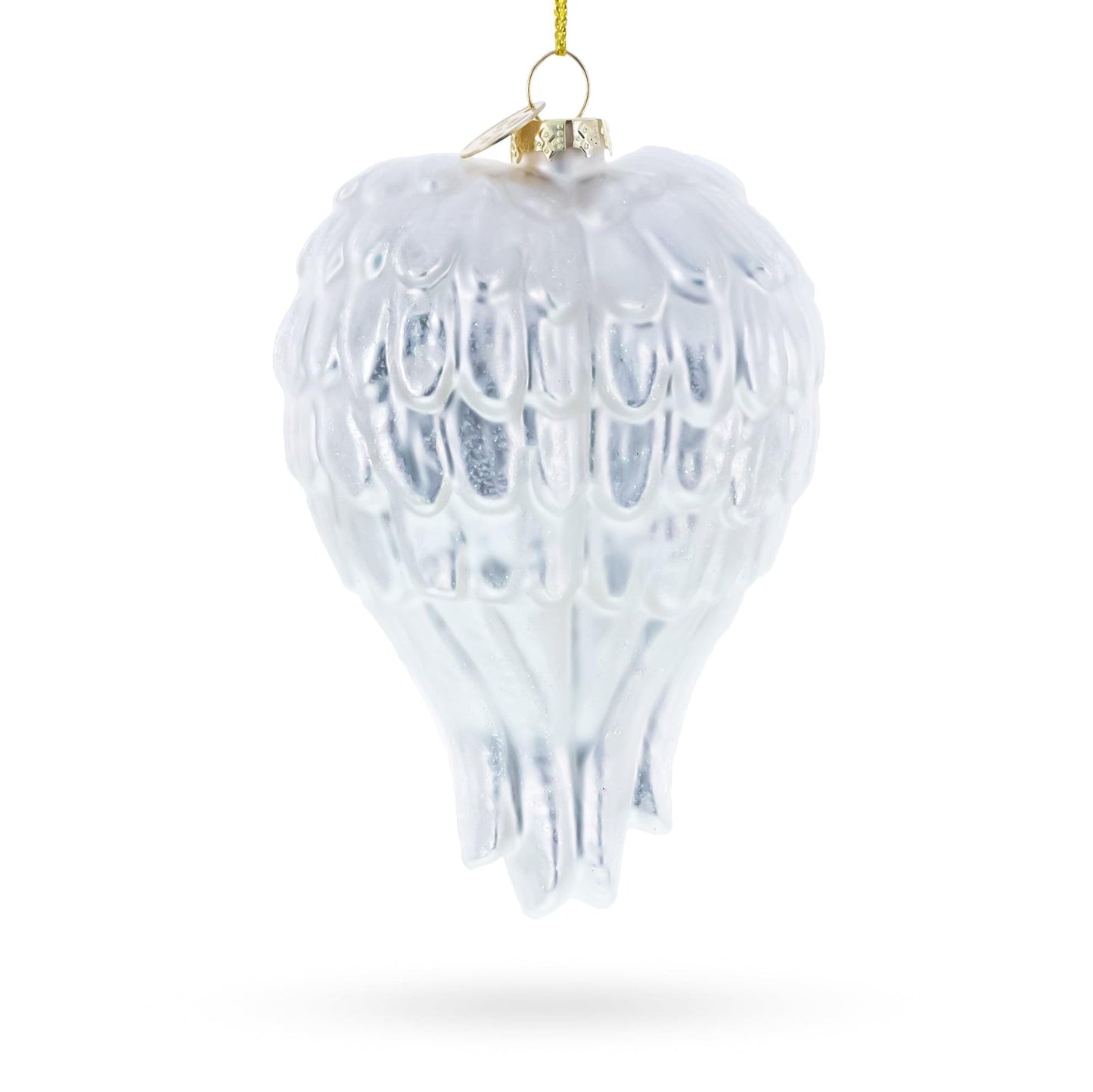 Sacred Holy Family Nativity Glass Christmas Ornament
