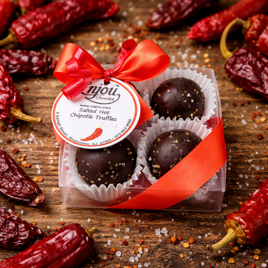 4 Piece Salted Chipotle Truffles