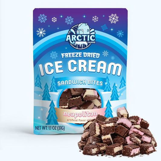 Freeze Dried Ice Cream Sandwich Bites