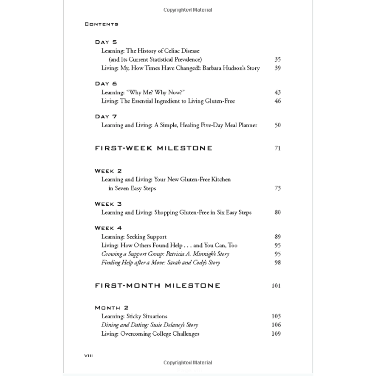 The First Year: Celiac Disease and Living Gluten Free (Print Version)