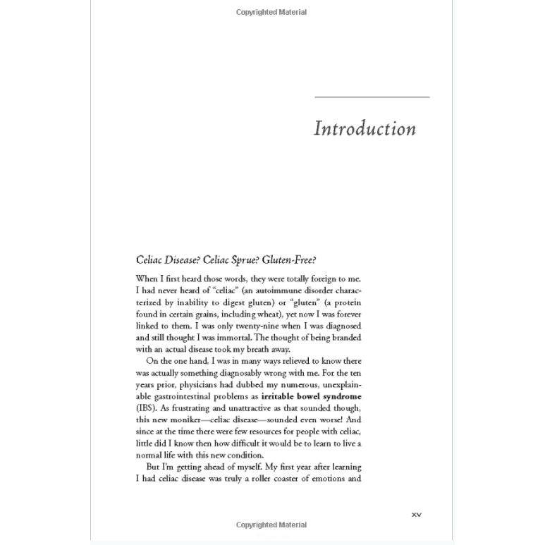 The First Year: Celiac Disease and Living Gluten Free (Print Version)