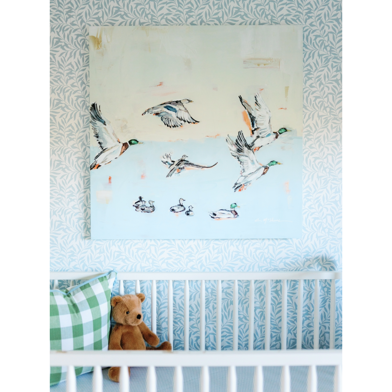 "Taking Off" on canvas