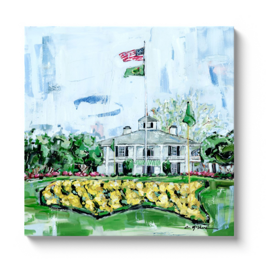 "The Clubhouse" on canvas
