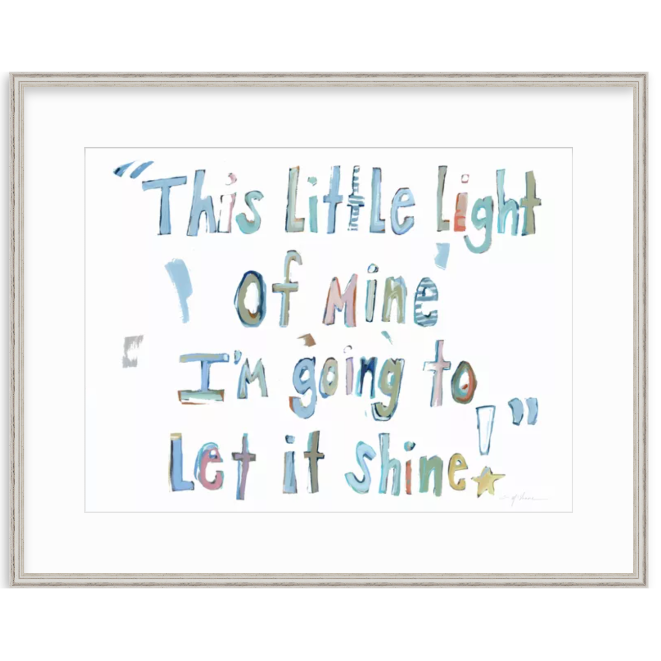 Light Of Mine Fine Art Print