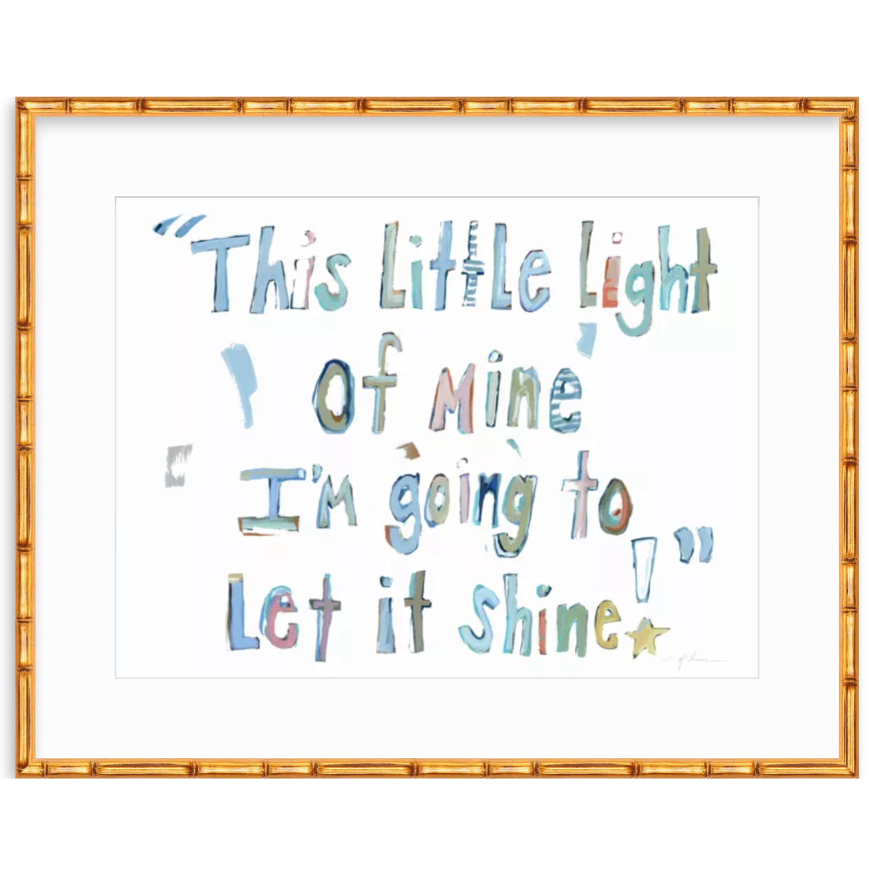 Light Of Mine Fine Art Print